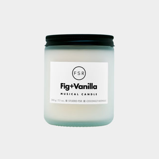 Fig+Vanilla Musical Candle