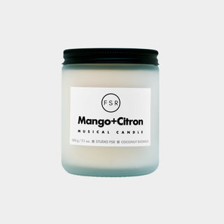 Mango+Citron Musical Candle