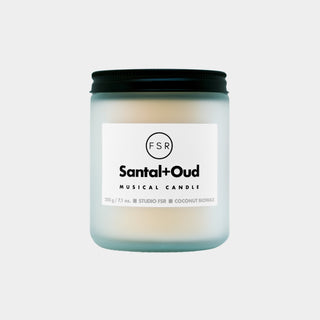 Santal+Oud Musical Candle