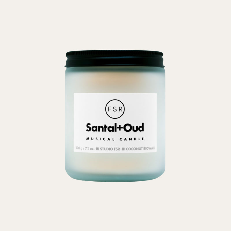 Santal+Oud Musical Candle