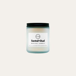 Santal+Oud Musical Candle