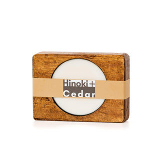 Hinoki+Cedar Square Candle